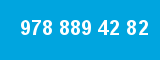 978 889 42 82 978 889 42 82